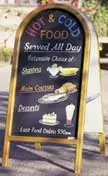 menu A board